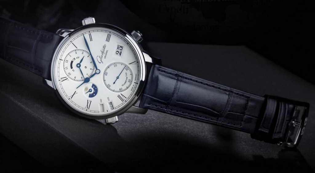 New Silver Dials Glashutte Original Senator Cosmopolite Copy Watches Especially For Travelers