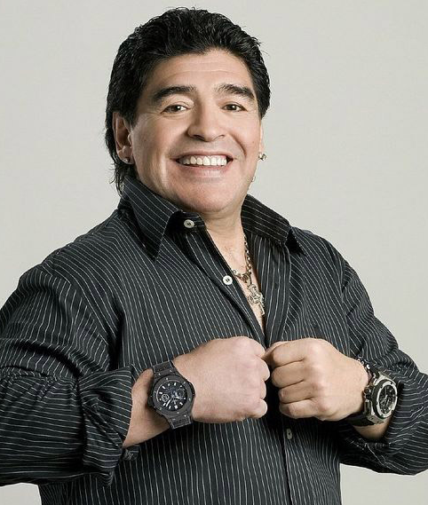 Cool Black Ceramic Cases Hublot Big Bang Limited Edition Copy Watches For Diego Maradona
