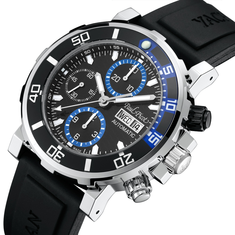 The design of this Paul Picot is familiar with TAG Heuer.
