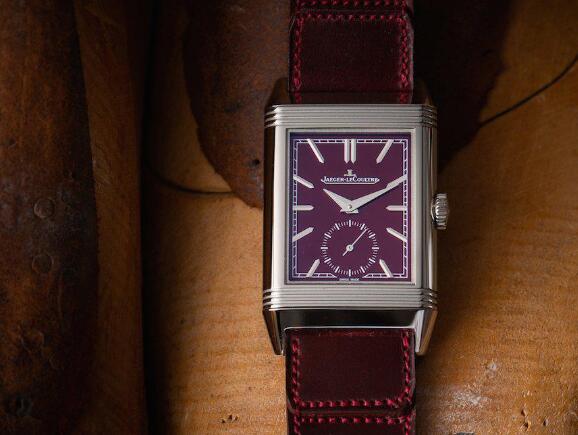 The purple dial makes this model very noble and precious.