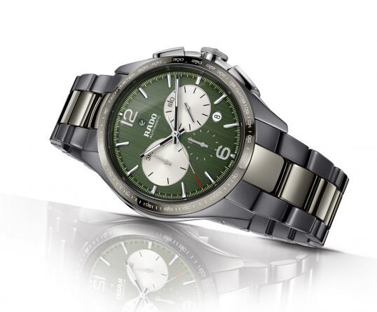 Forever knock-off watches are showy with green color.